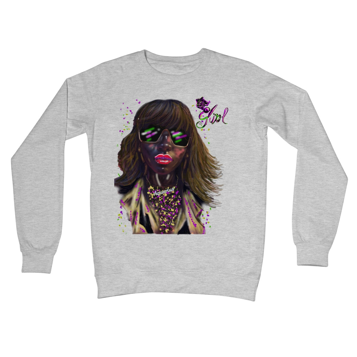 Lit Girl Collection: IT Girl Crew Neck Sweatshirt