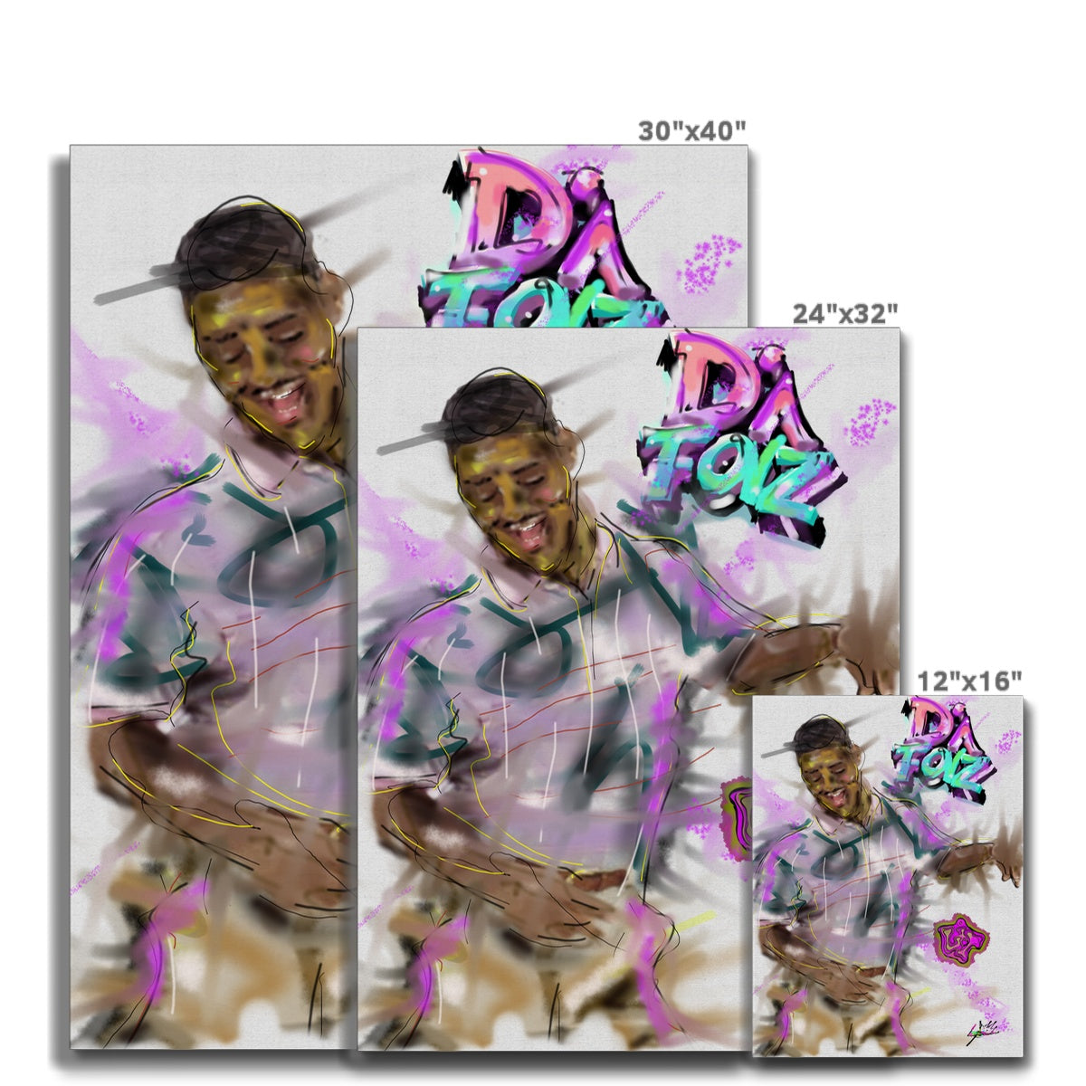 Lit Design Collection: It's Not Unusual...! Canvas