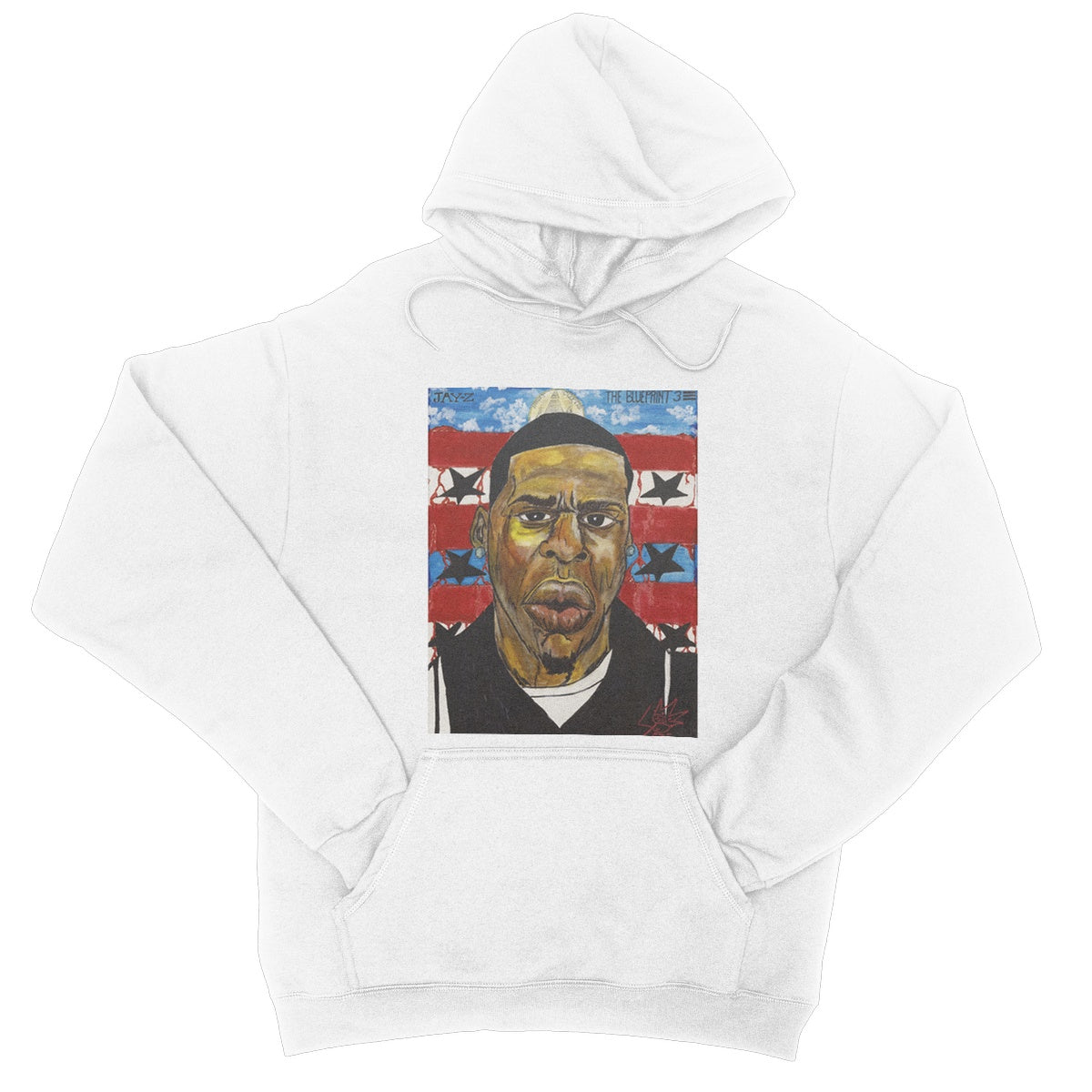 50 Years of Hip Hop Jay-Z - The Babylon Blueprint College Hoodie