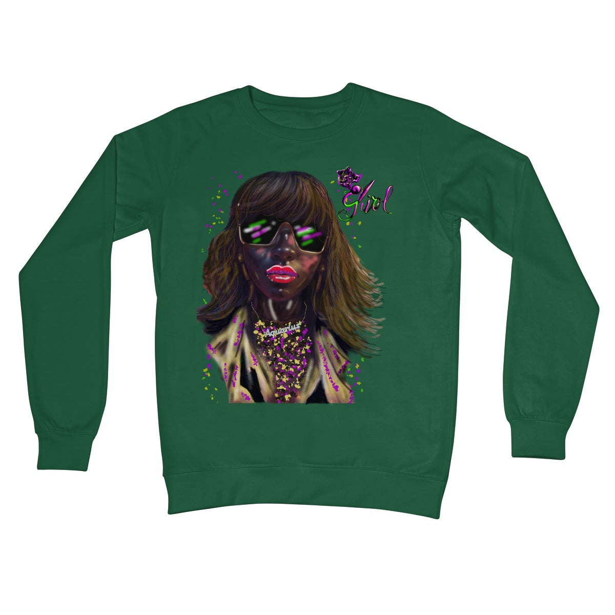 Lit Girl Collection: IT Girl Crew Neck Sweatshirt