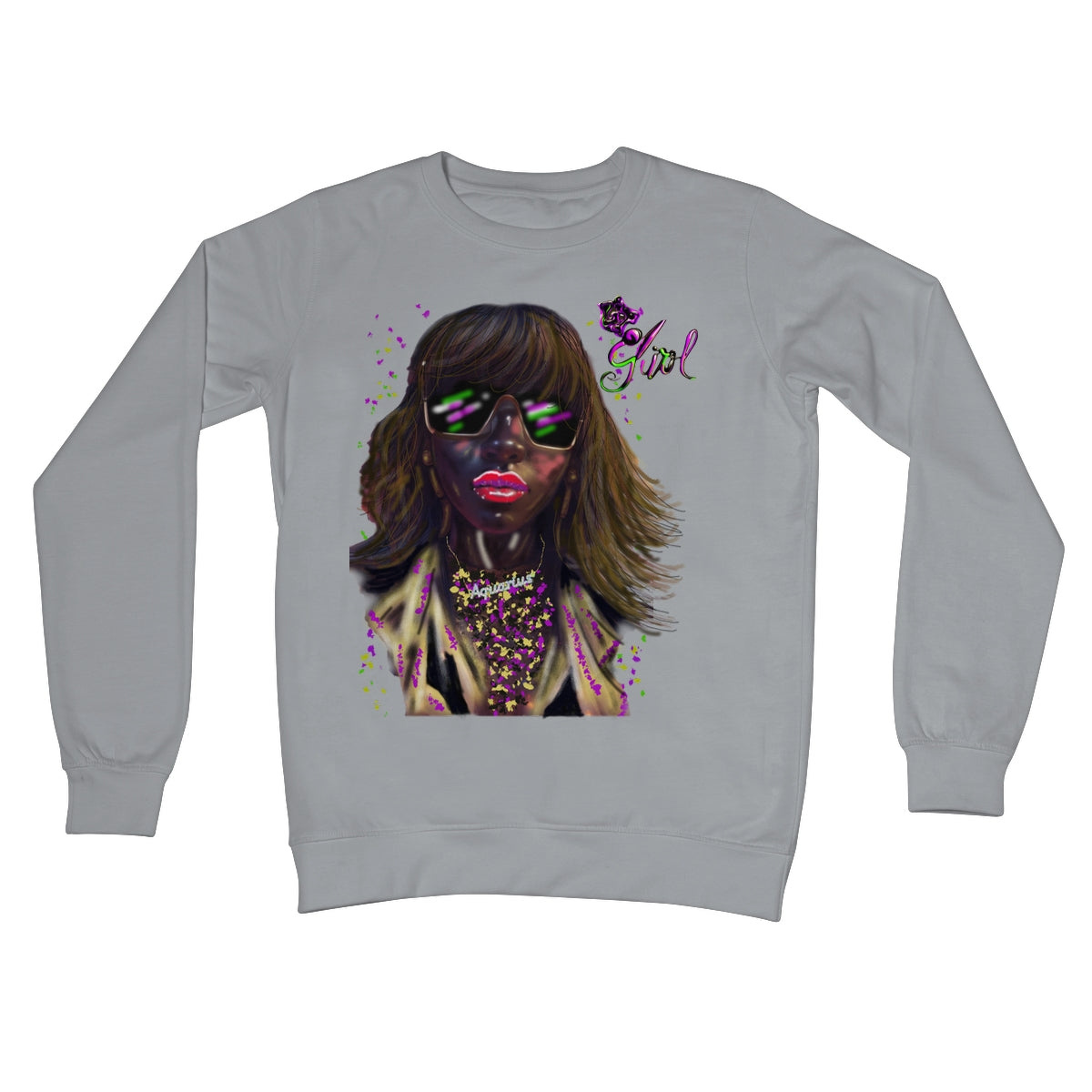 Lit Girl Collection: IT Girl Crew Neck Sweatshirt