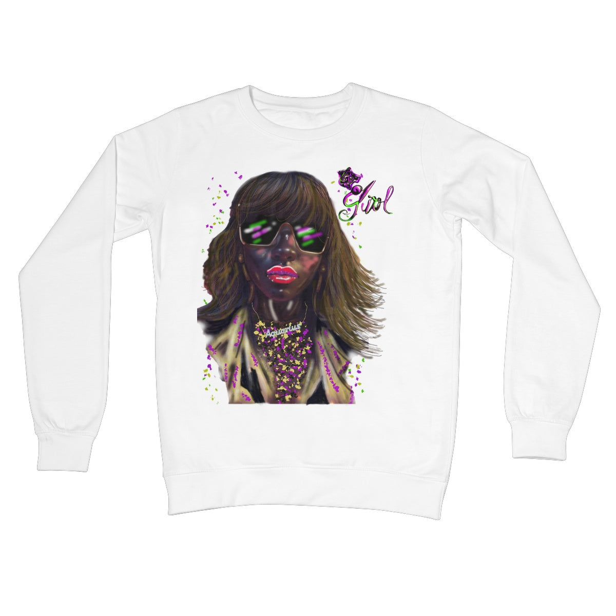 Lit Girl Collection: IT Girl Crew Neck Sweatshirt