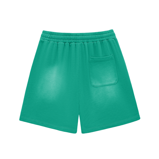 LIT Cream Rules Cotton Shorts