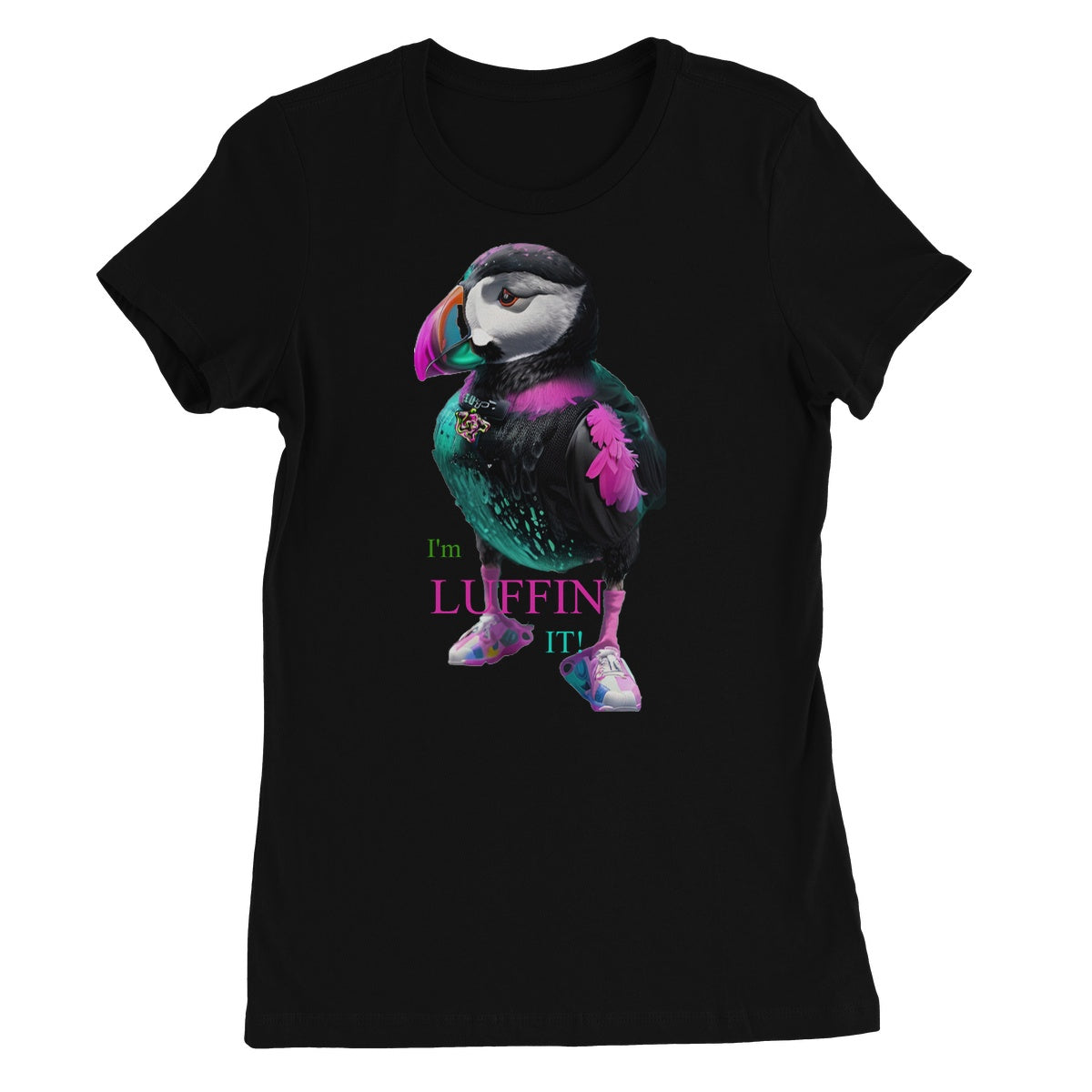 Lit Puffin: I'm Luffin IT Collection Women's Favourite T-Shirt