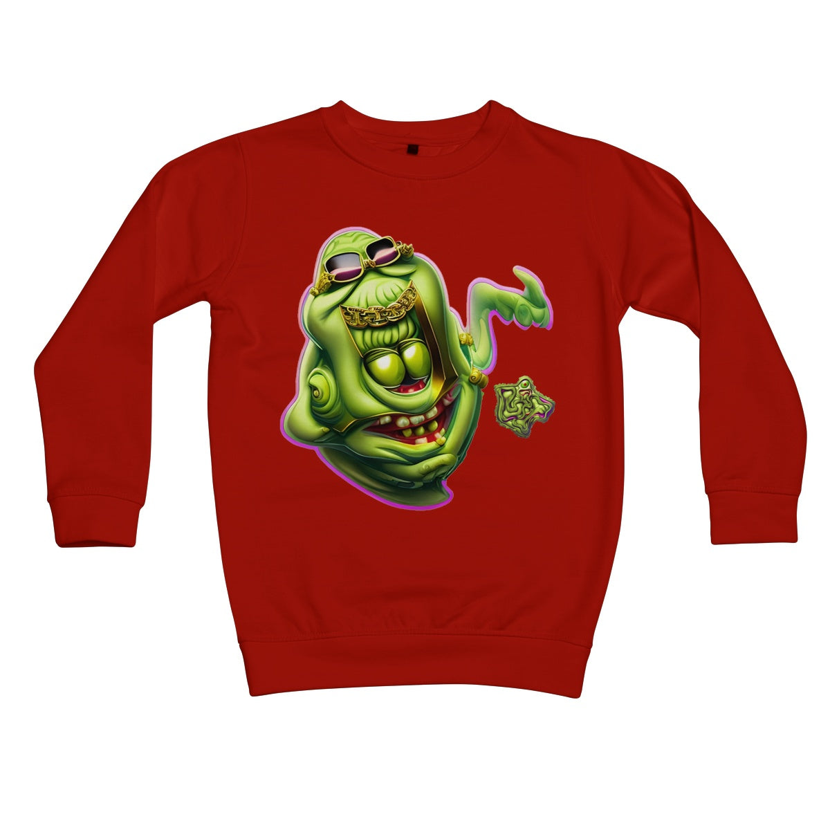 Lit Slimer Collection Kids Sweatshirt