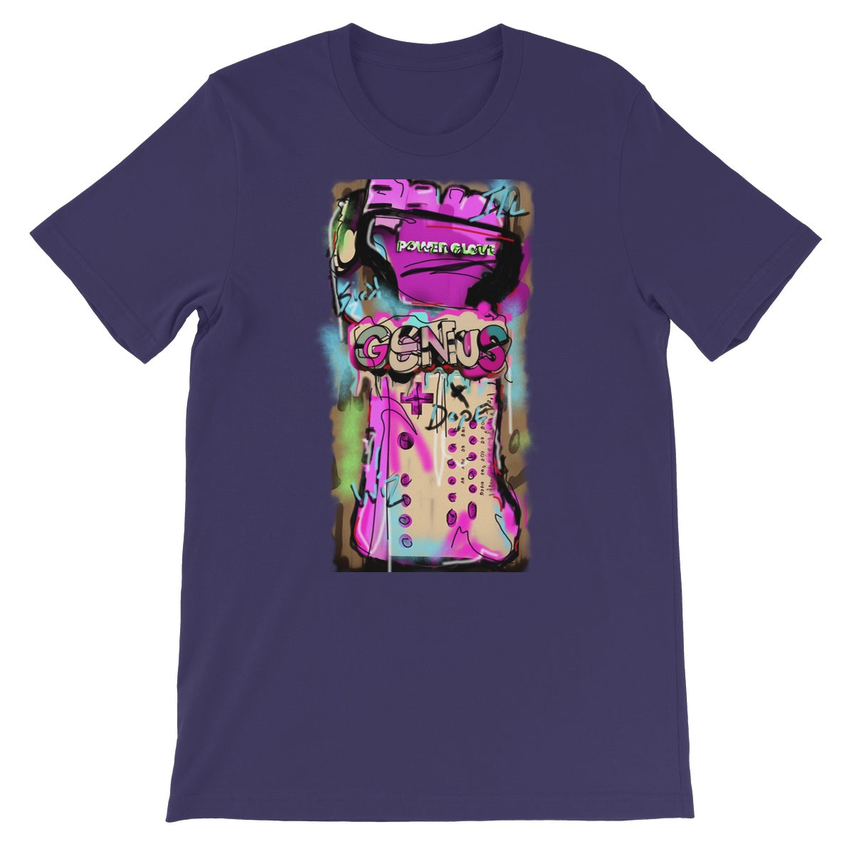 Lit Design Collection: Been a Genius Since Nintendo Unisex Short Sleeve T-Shirt