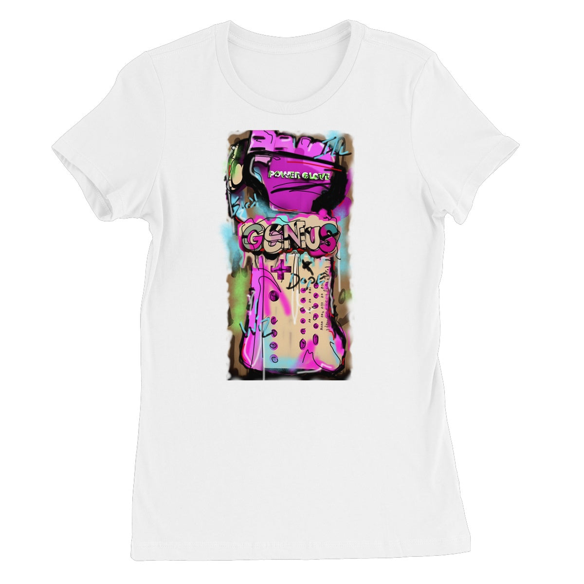 Lit Design Collection: Been a Genius Since Nintendo Women's Favourite T-Shirt