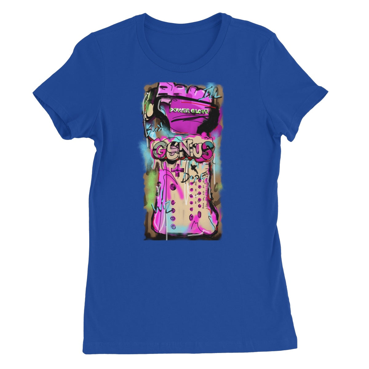 Lit Design Collection: Been a Genius Since Nintendo Women's Favourite T-Shirt