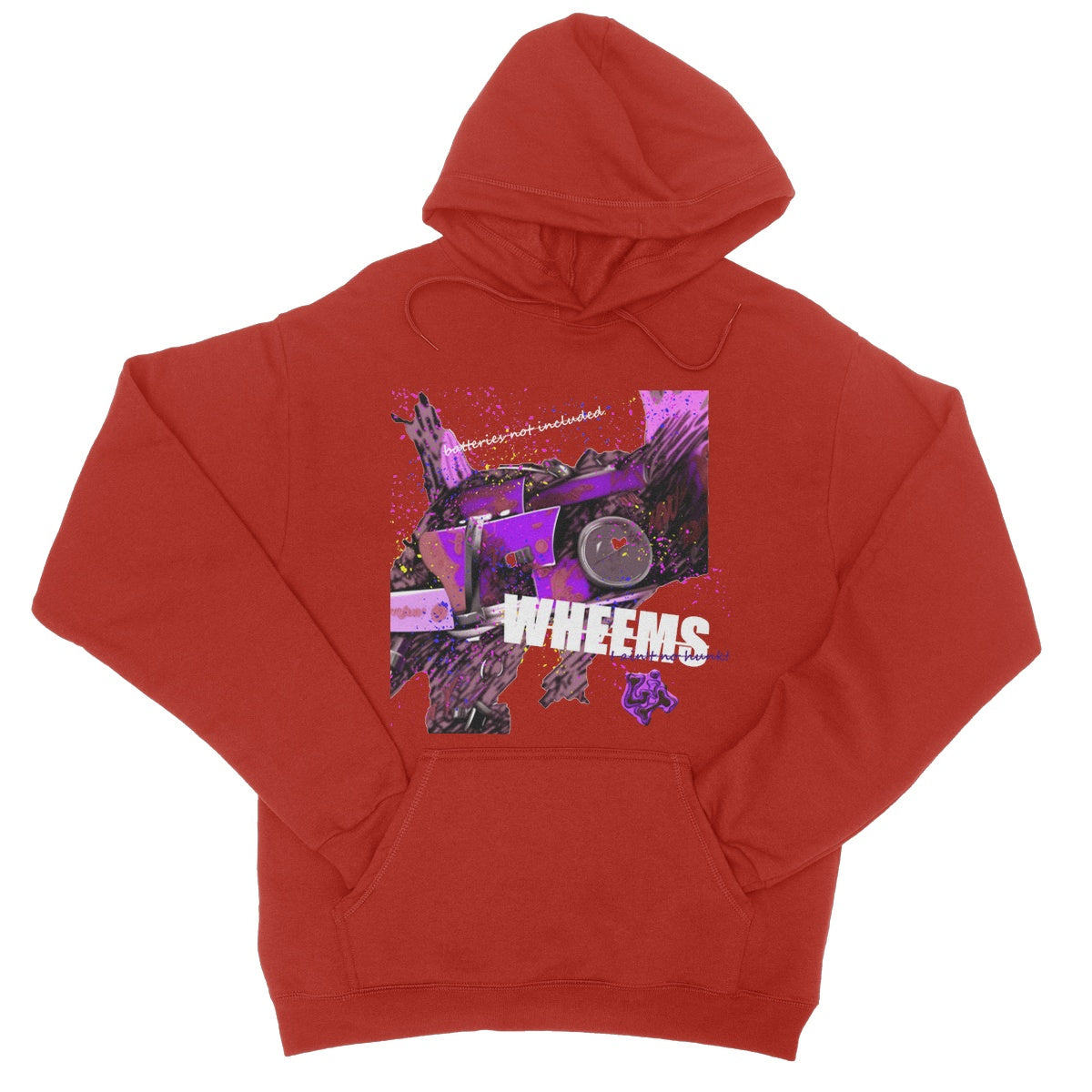 Lit Abstract Wheems Collection College Hoodie