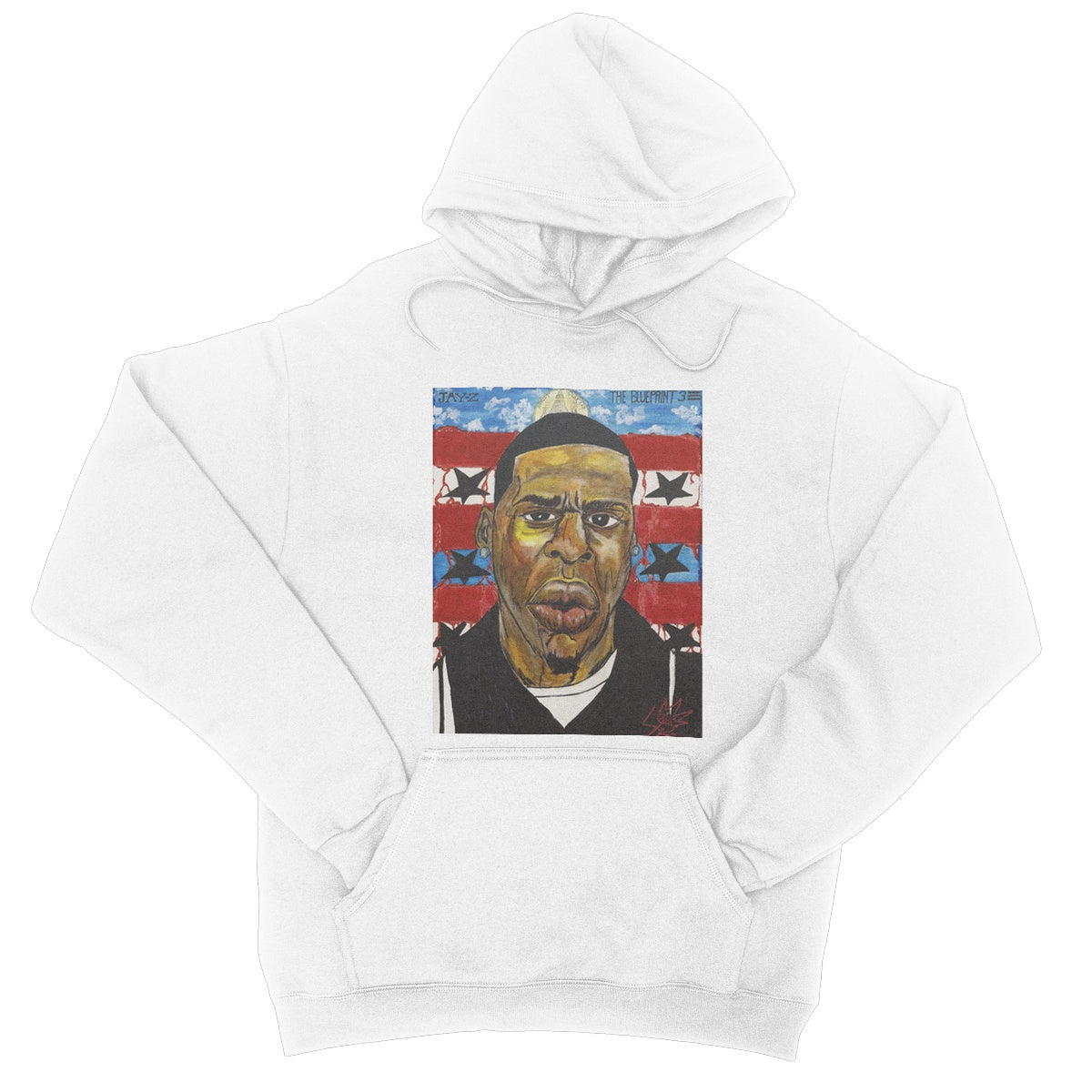 50 Years of Hip Hop Jay-Z - The Babylon Blueprint College Hoodie