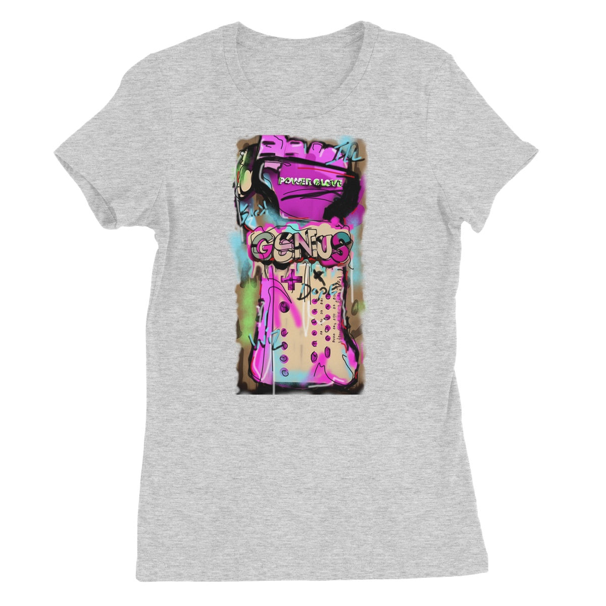 Lit Design Collection: Been a Genius Since Nintendo Women's Favourite T-Shirt