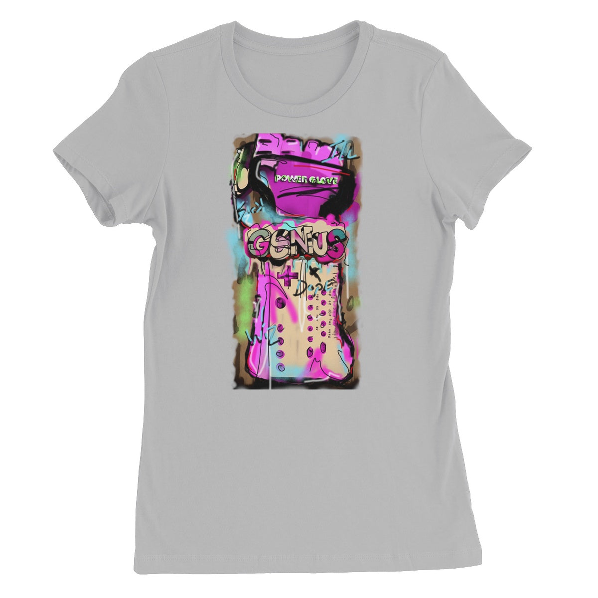 Lit Design Collection: Been a Genius Since Nintendo Women's Favourite T-Shirt