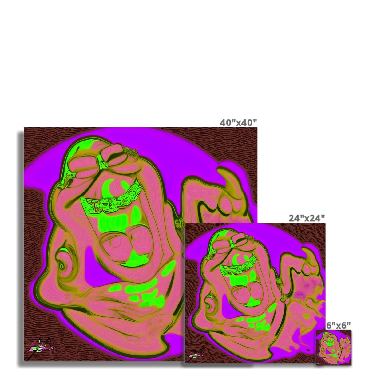 Lit Slimer Collection Fine Art Print