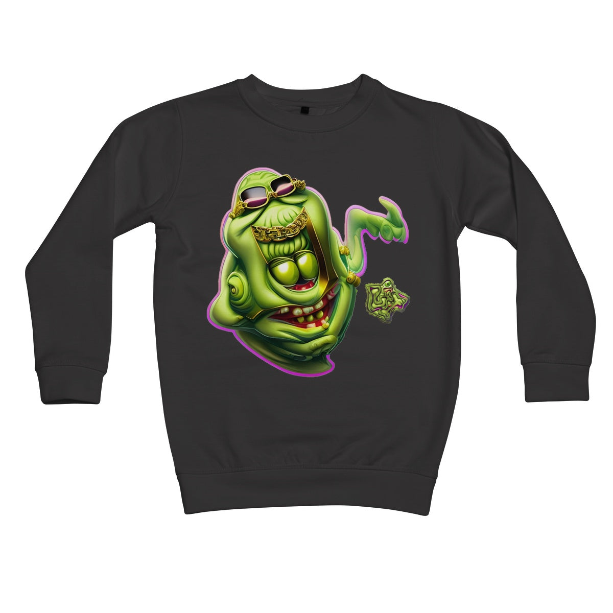 Lit Slimer Collection Kids Sweatshirt