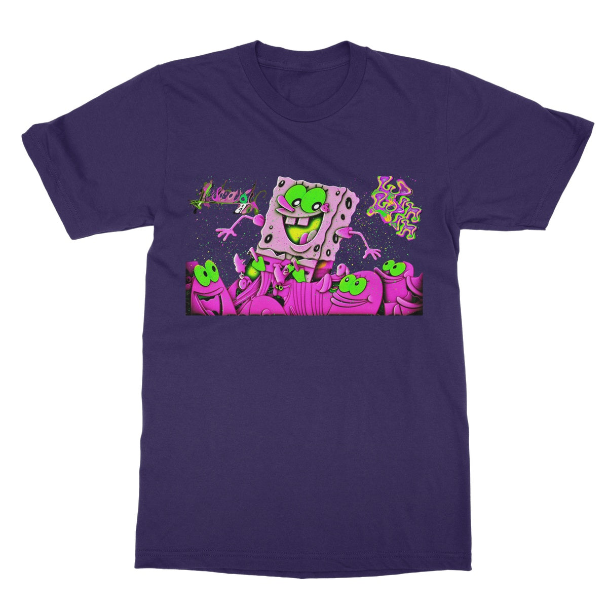 Lit_Spongebob_Win_Win Softstyle T-Shirt