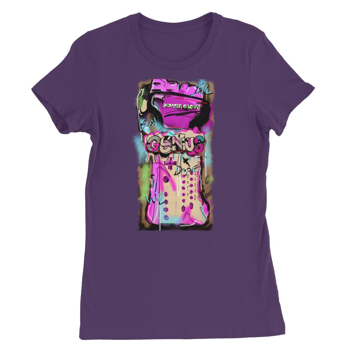 Lit Design Collection: Been a Genius Since Nintendo Women's Favourite T-Shirt