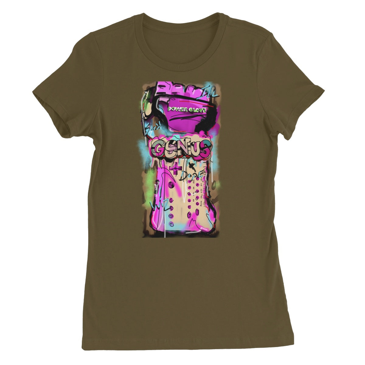 Lit Design Collection: Been a Genius Since Nintendo Women's Favourite T-Shirt