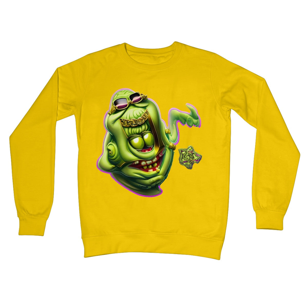 Lit Slimer Collection Crew Neck Sweatshirt
