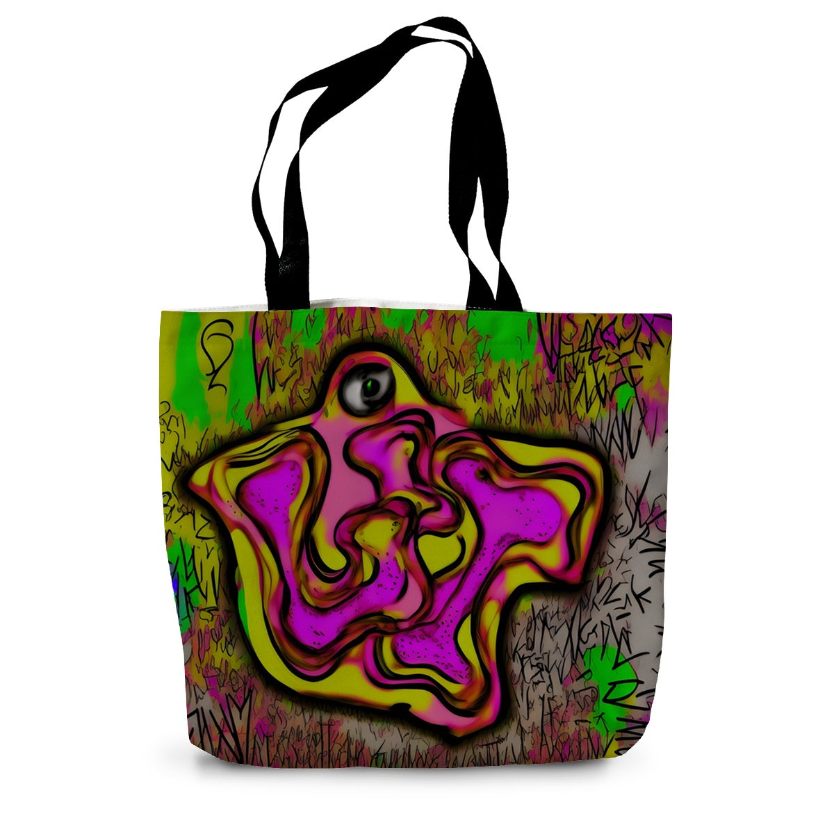 Lit Rick Sanchez See No Evil Collection Canvas Tote Bag