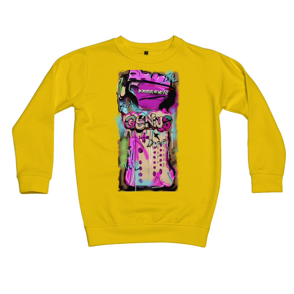 Lit Design Collection: Been a Genius Since Nintendo Kids Sweatshirt