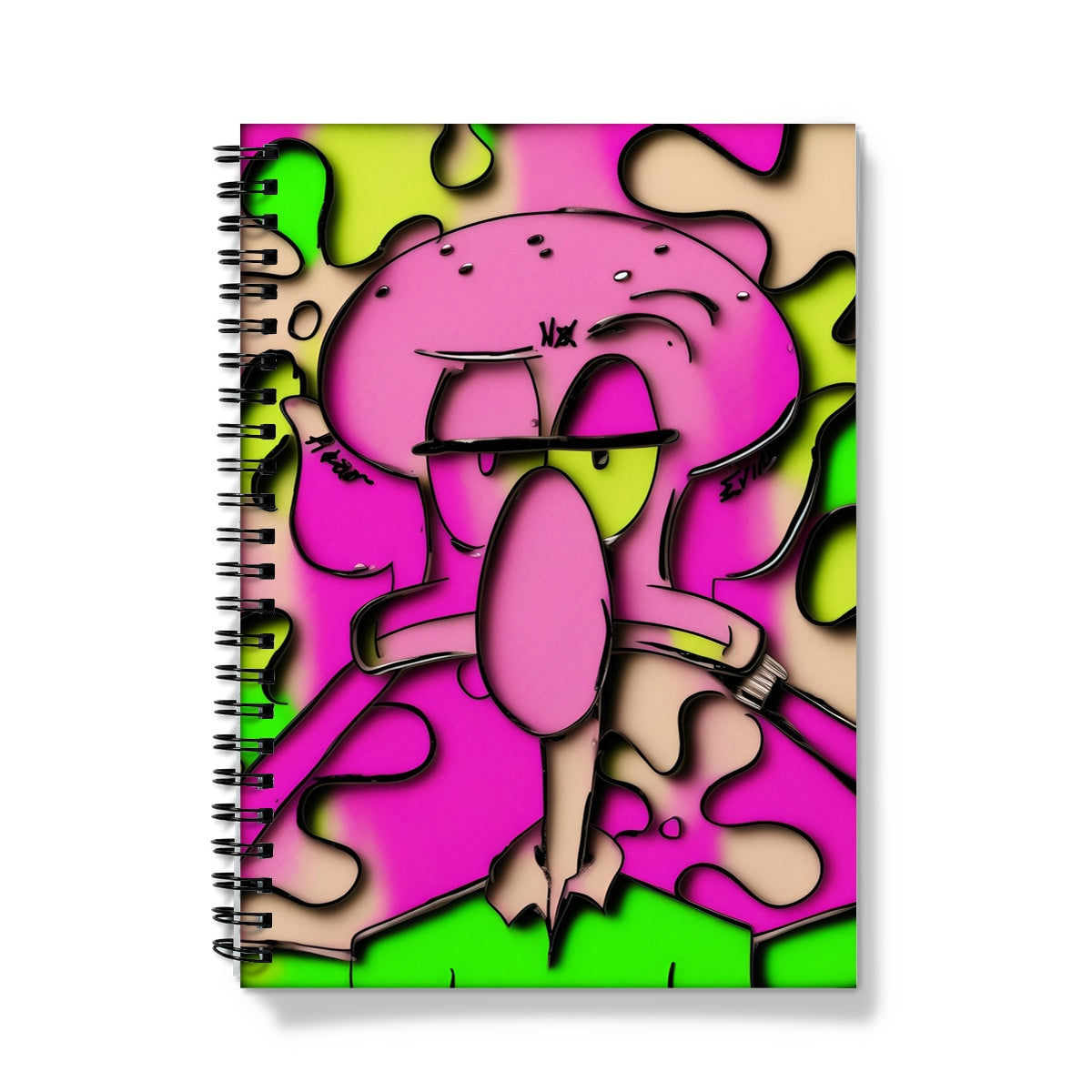 Lit Squidward Hear No Evil Collection Notebook