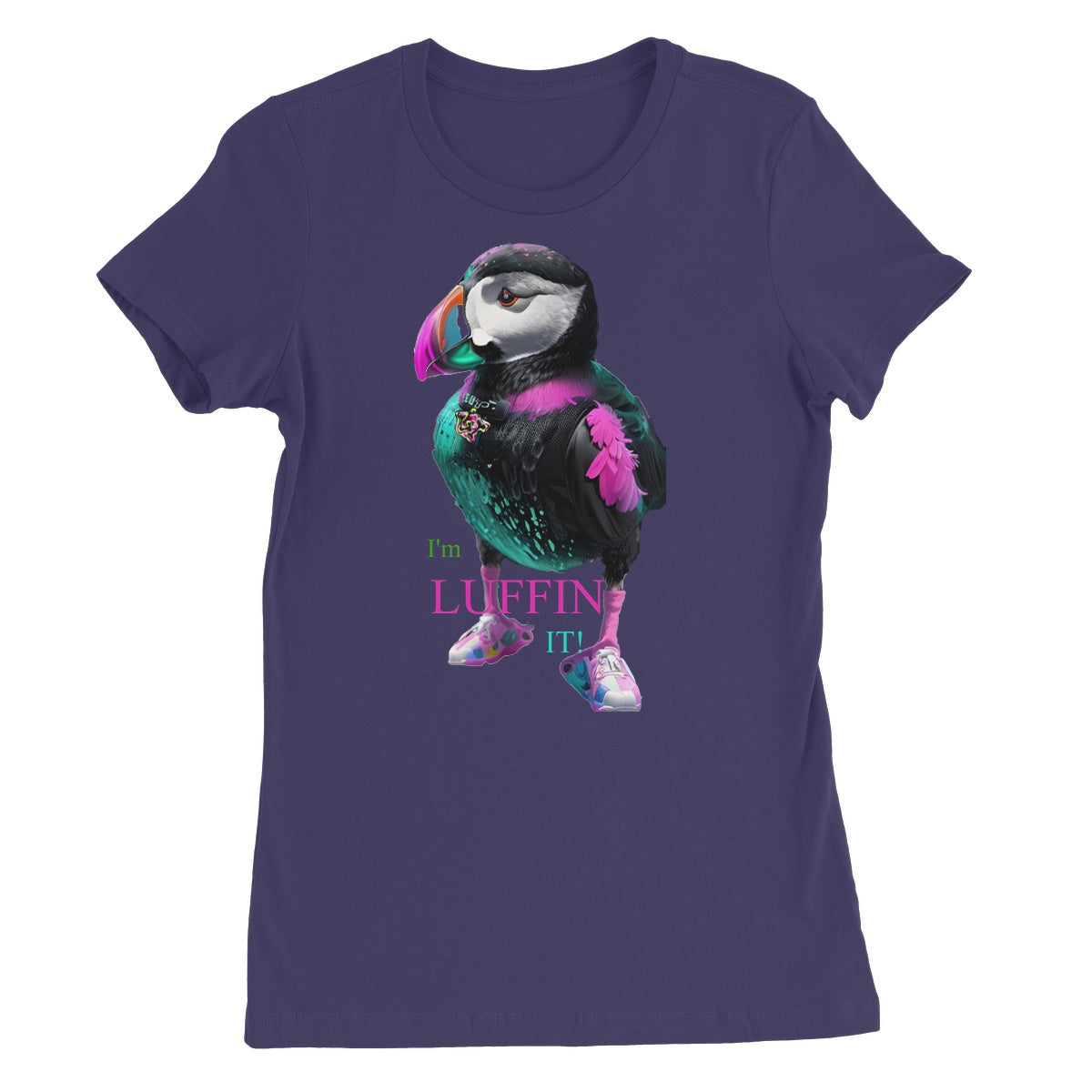 Lit Puffin: I'm Luffin IT Collection Women's Favourite T-Shirt