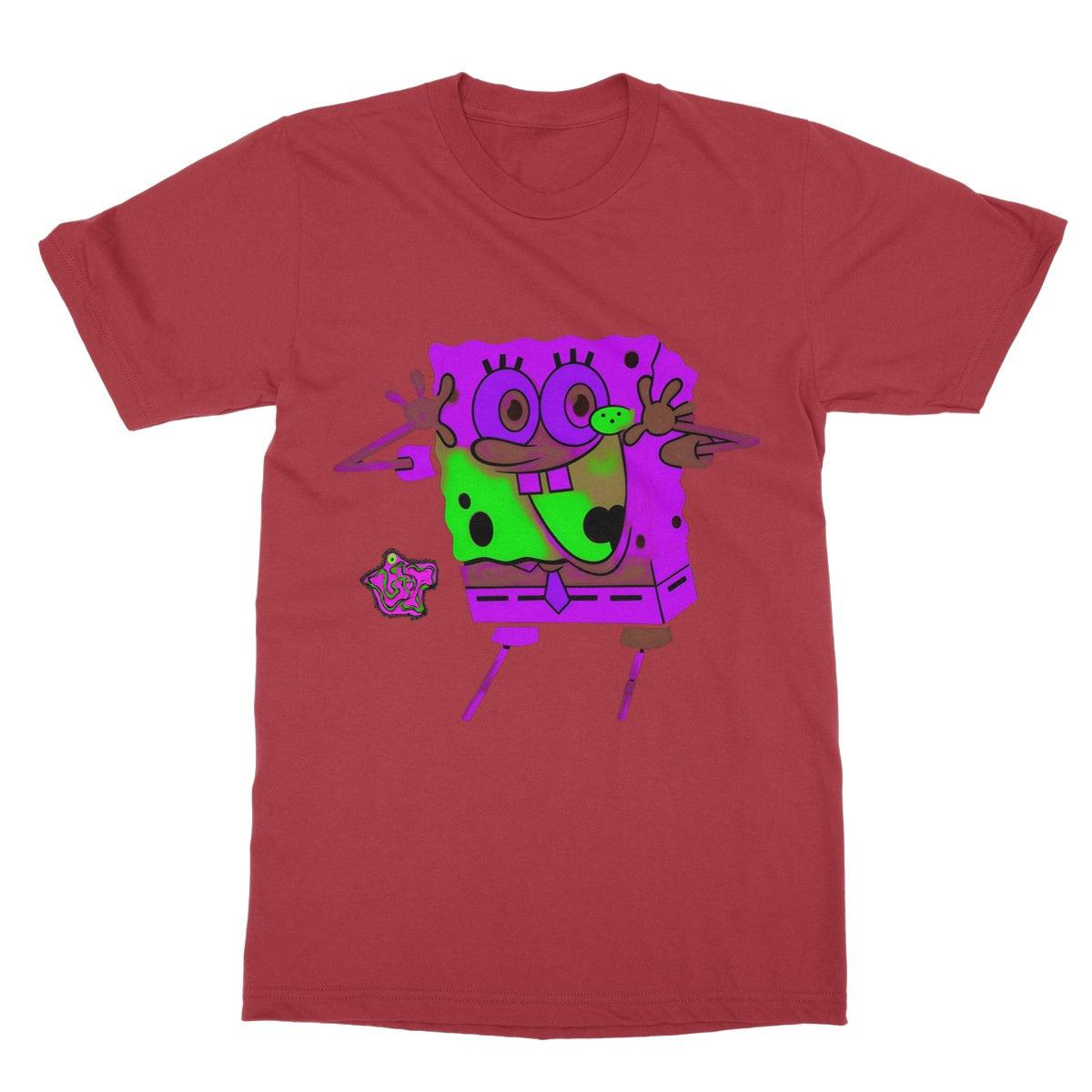 Lit Happy SpongeBob Collection Softstyle T-Shirt
