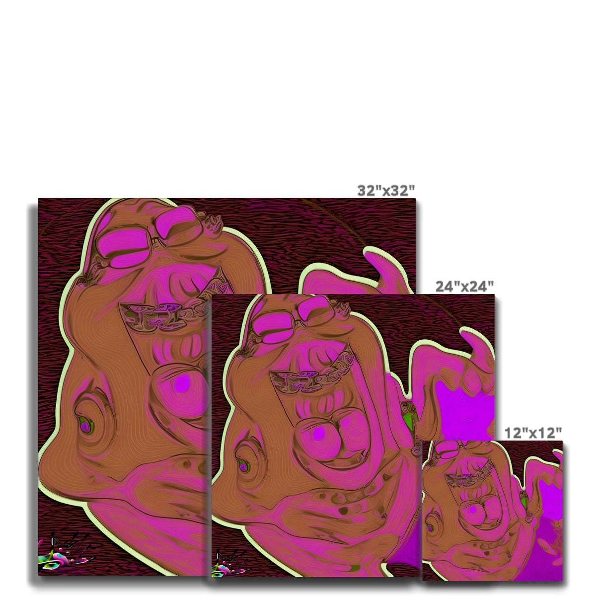 Lit Slimer Collection Canvas