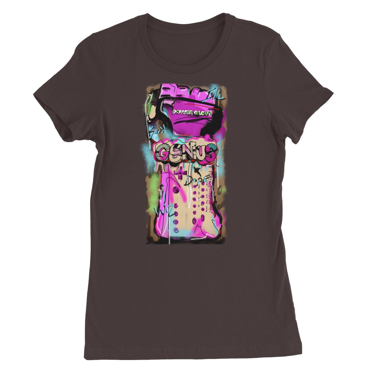Lit Design Collection: Been a Genius Since Nintendo Women's Favourite T-Shirt