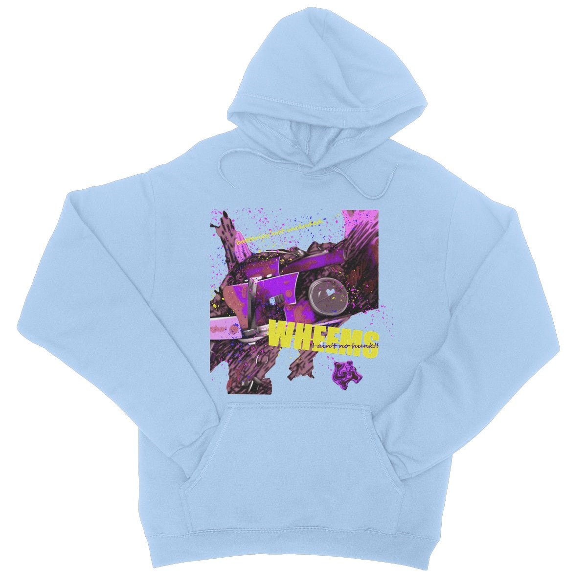 Lit Abstract Wheems Collection College Hoodie