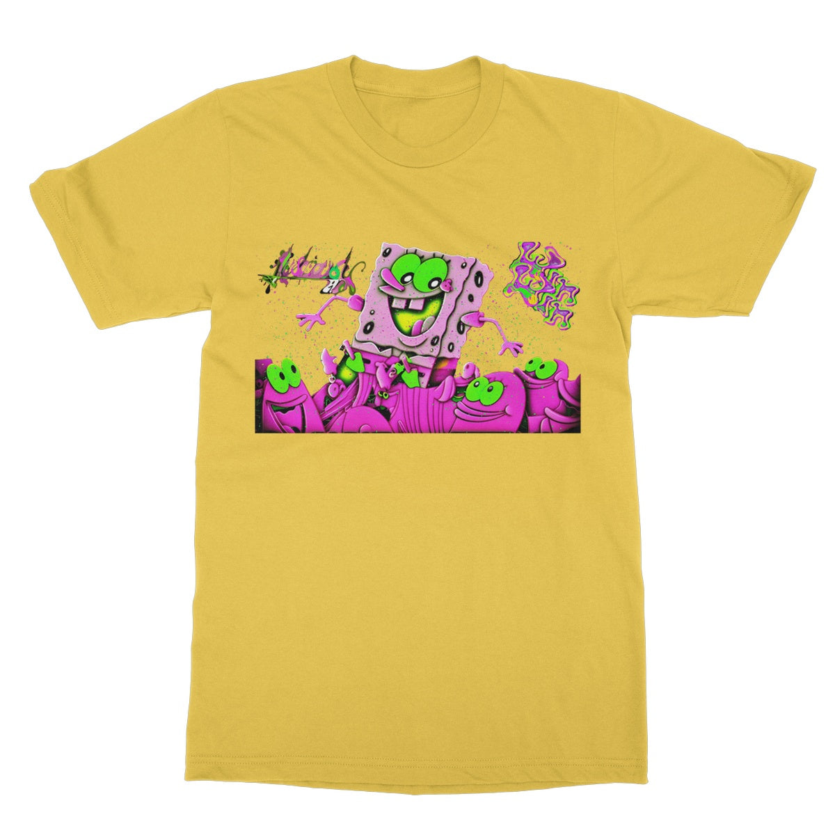 Lit_Spongebob_Win_Win Softstyle T-Shirt