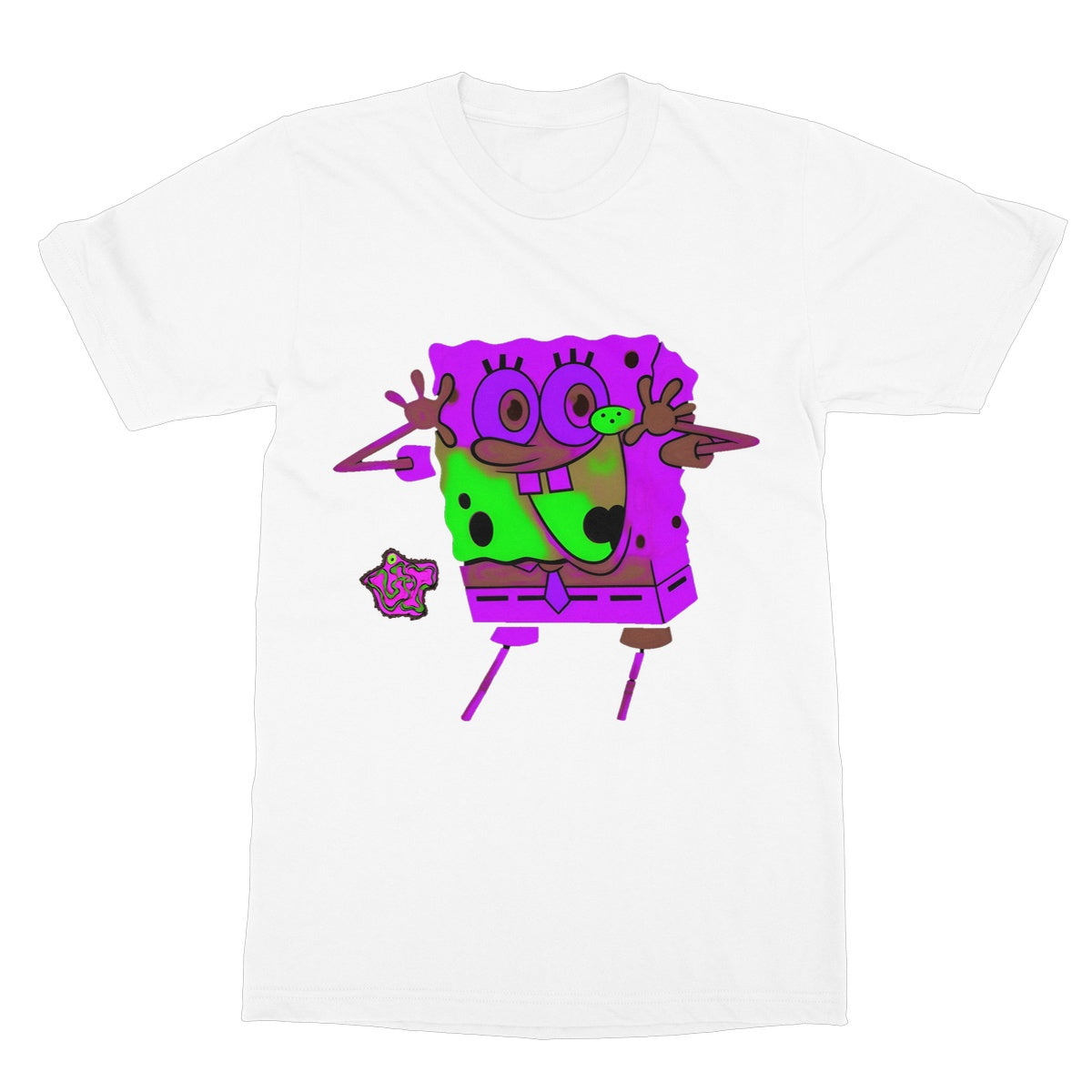 Lit Happy SpongeBob Collection Softstyle T-Shirt