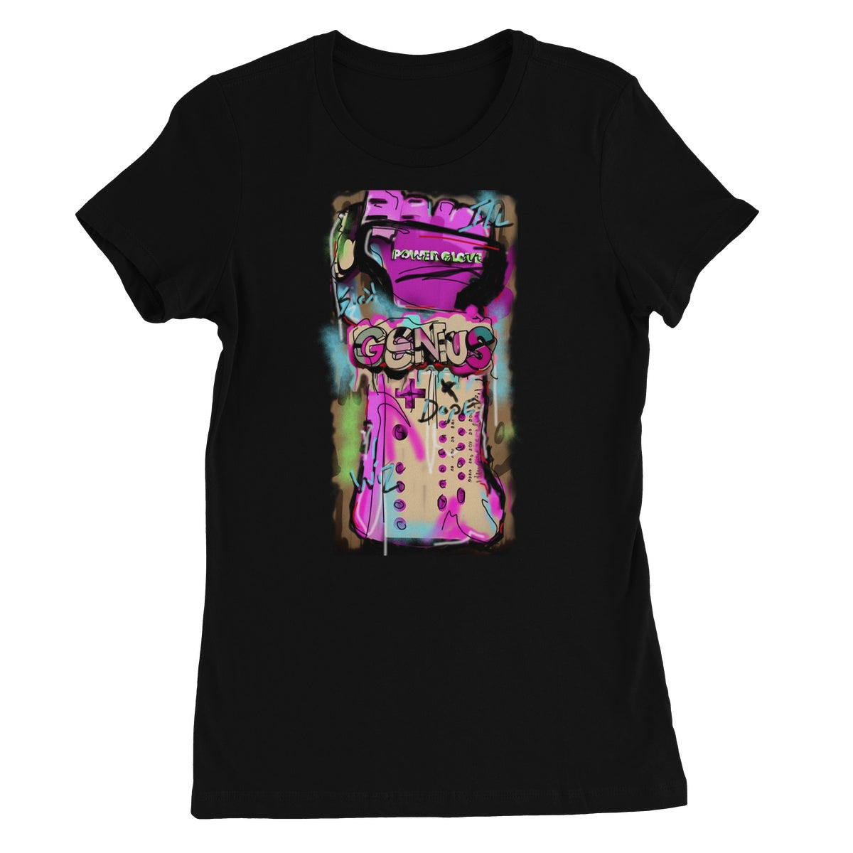 Lit Design Collection: Been a Genius Since Nintendo Women's Favourite T-Shirt