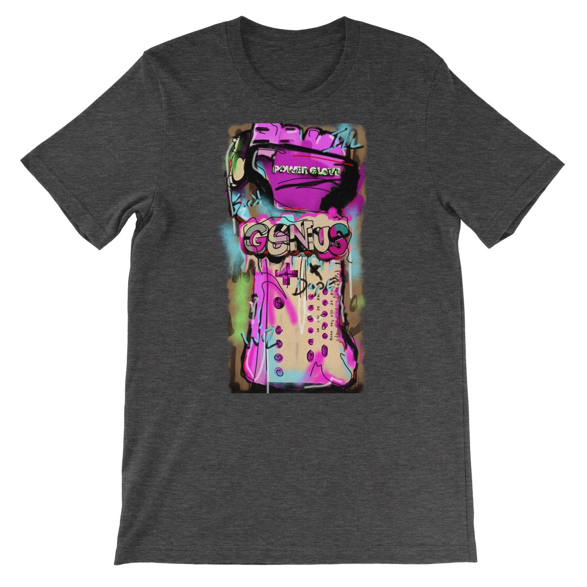 Lit Design Collection: Been a Genius Since Nintendo Unisex Short Sleeve T-Shirt
