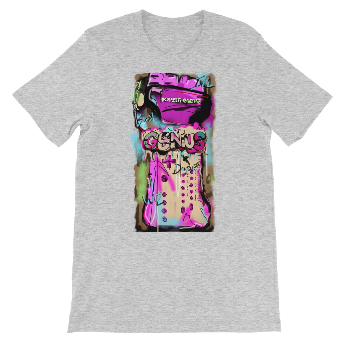 Lit Design Collection: Been a Genius Since Nintendo Unisex Short Sleeve T-Shirt
