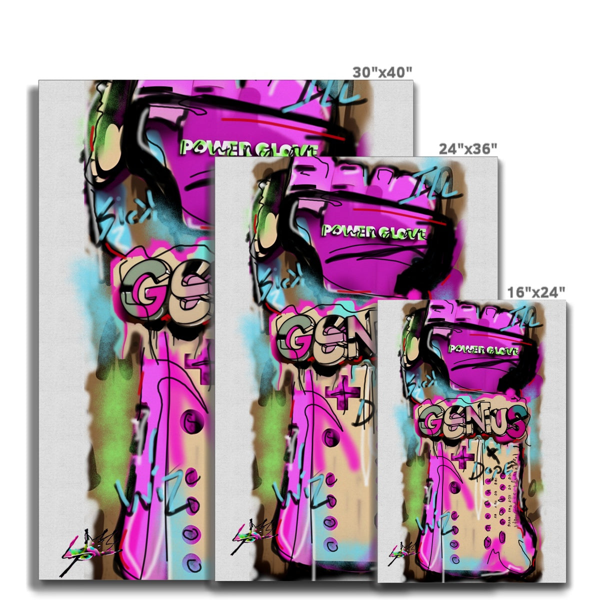 Lit Design Collection: Been a Genius Since Nintendo Canvas
