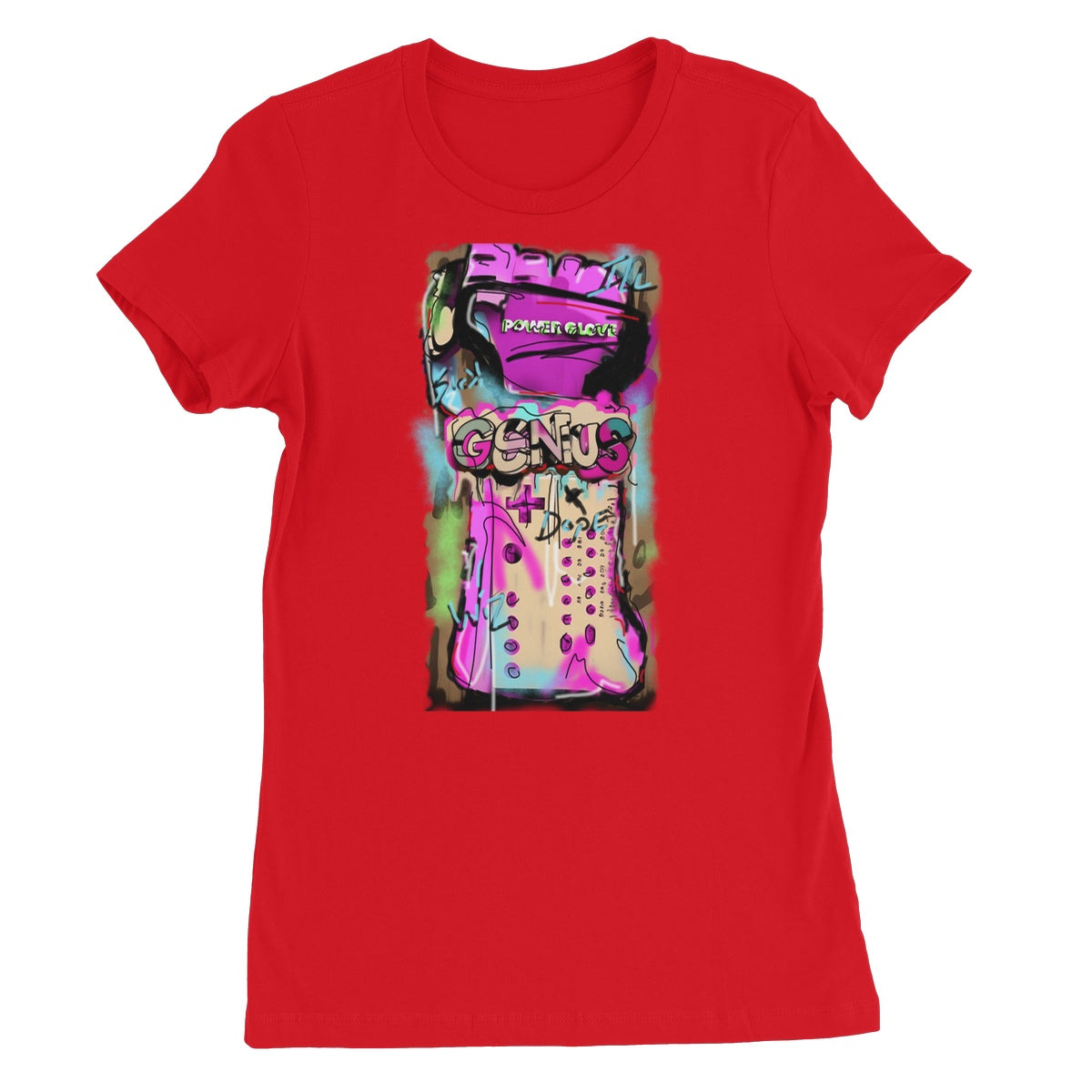 Lit Design Collection: Been a Genius Since Nintendo Women's Favourite T-Shirt