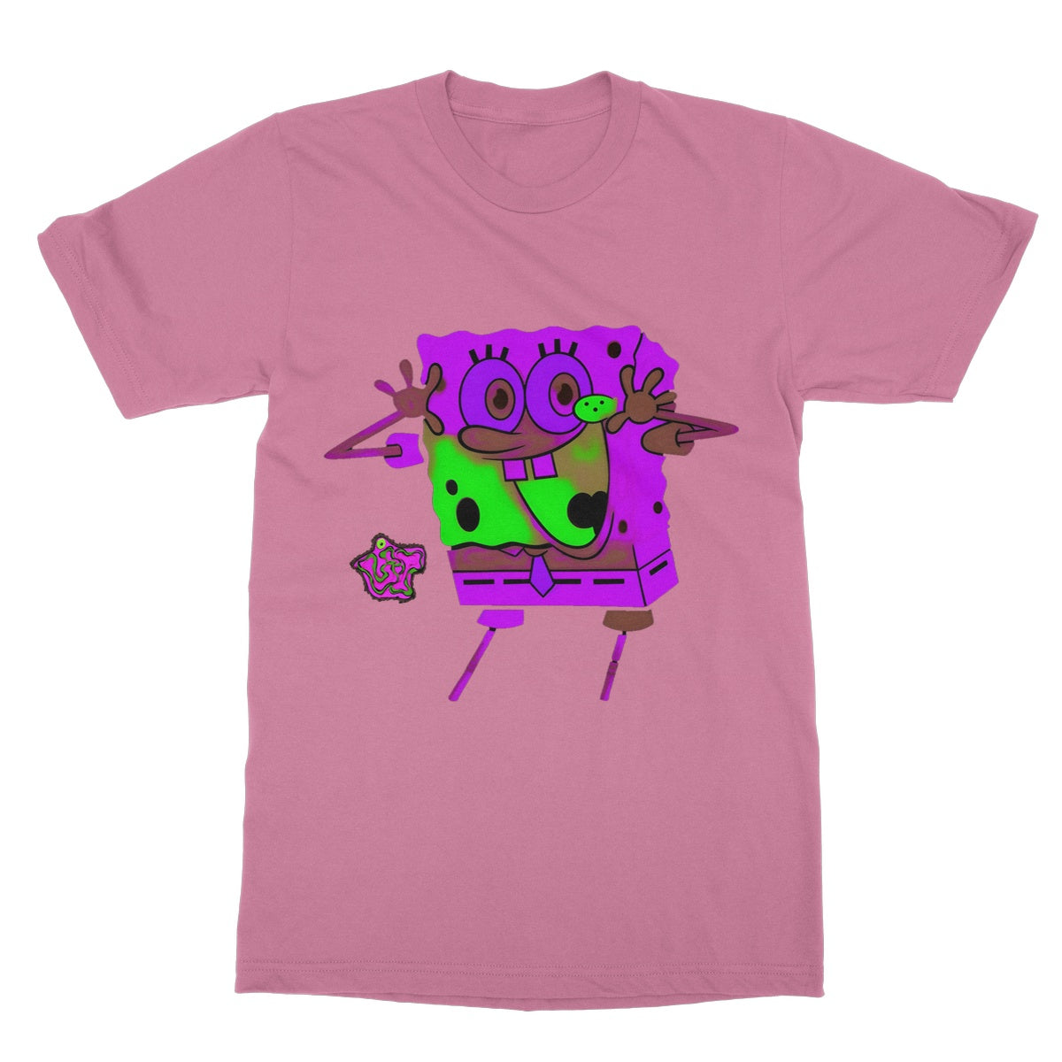 Lit Happy SpongeBob Collection Softstyle T-Shirt