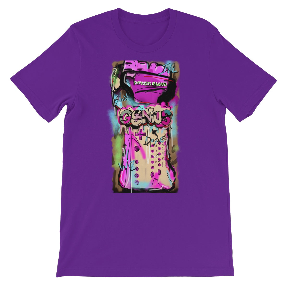 Lit Design Collection: Been a Genius Since Nintendo Unisex Short Sleeve T-Shirt