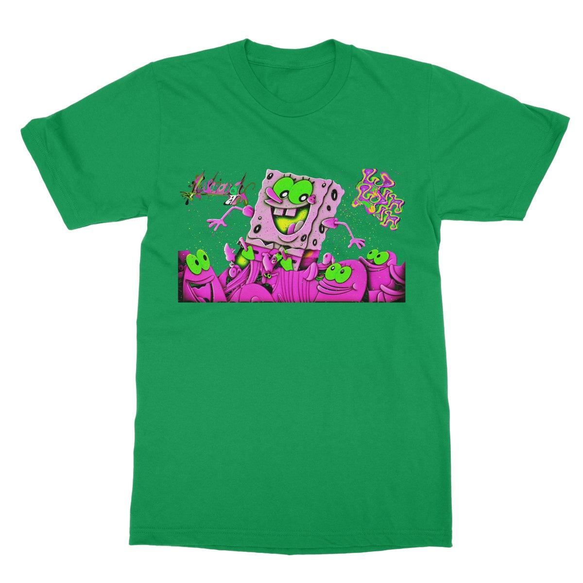 Lit_Spongebob_Win_Win Softstyle T-Shirt
