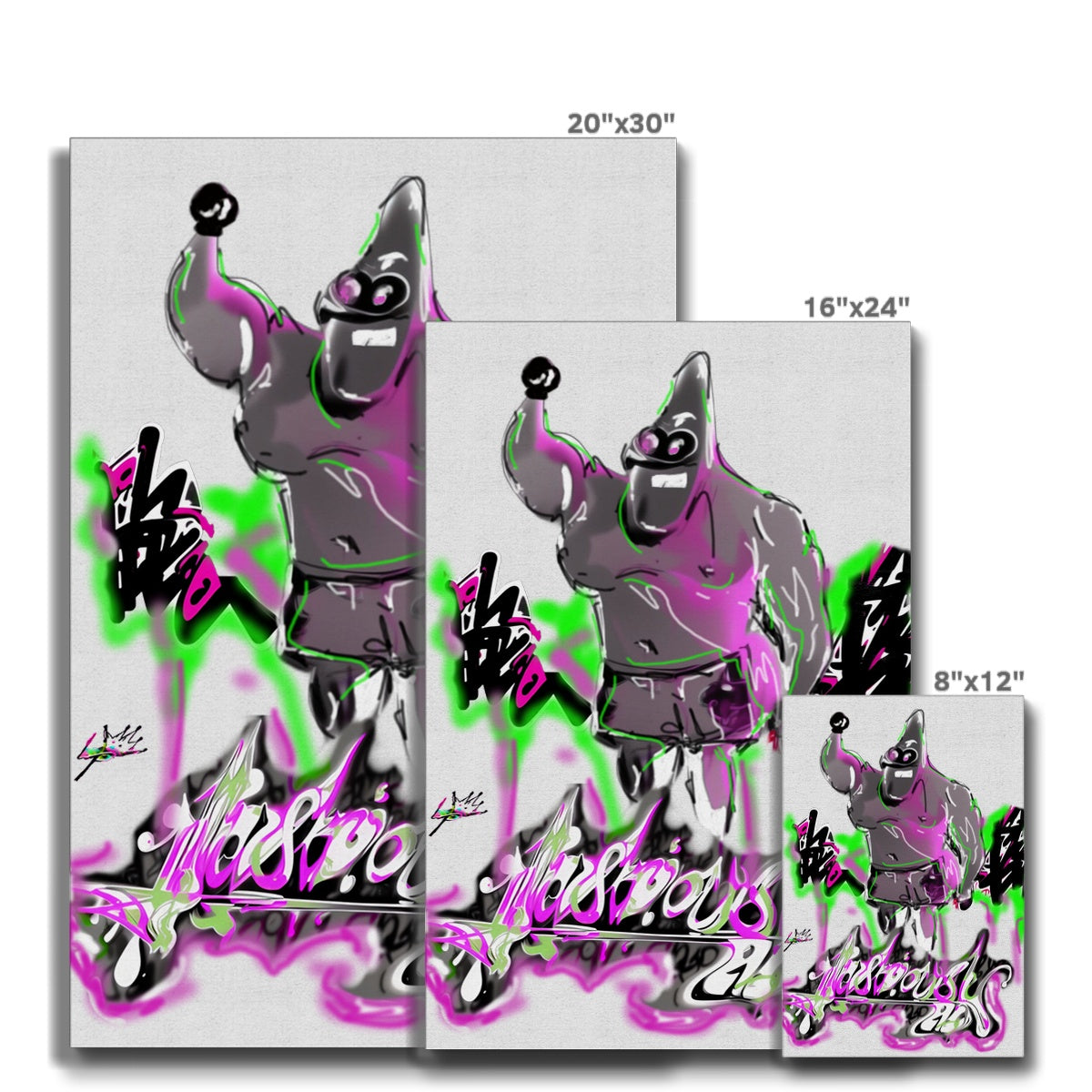 Lit Patrick 4D People Eco Canvas