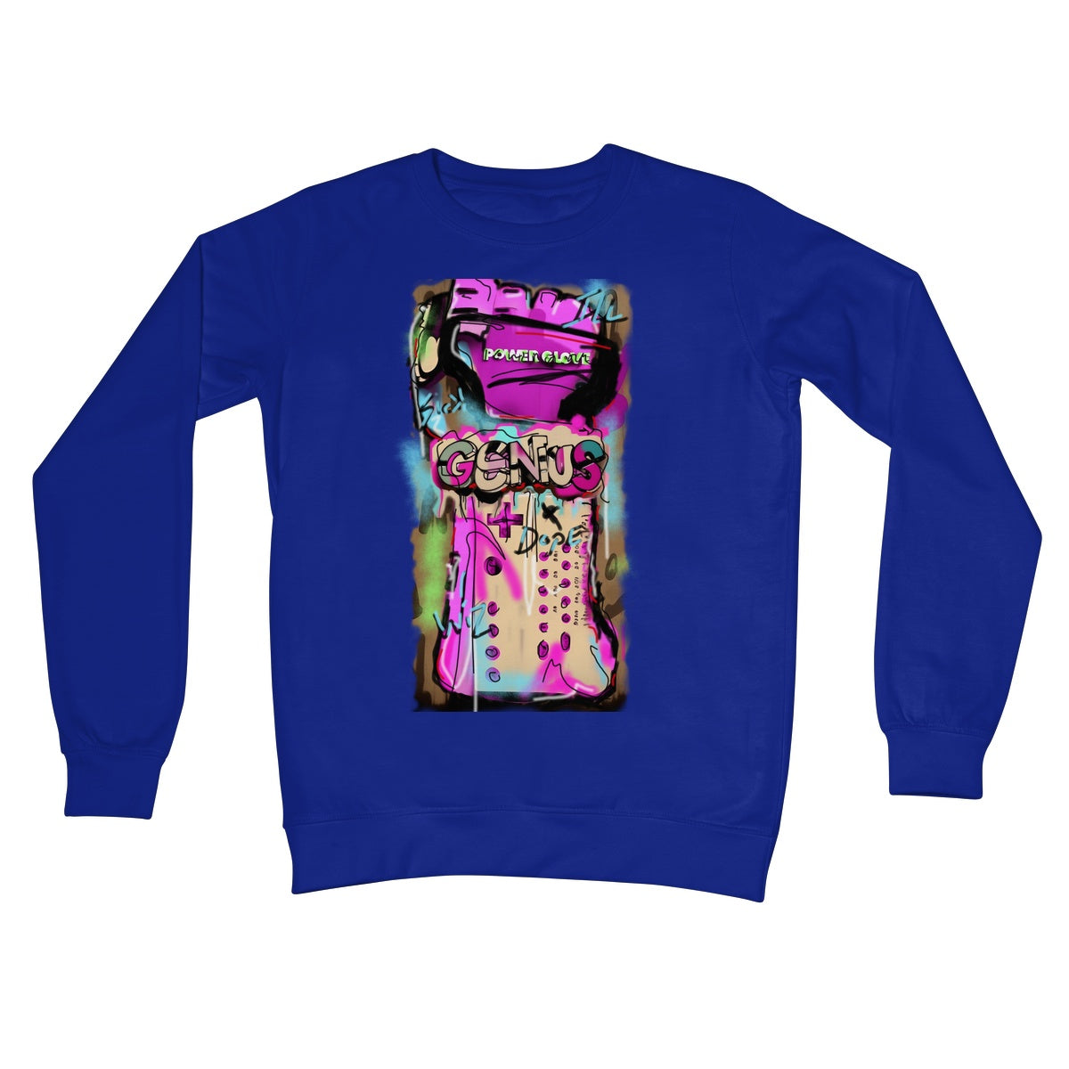 Lit Design Collection: Been a Genius Since Nintendo  Crew Neck Sweatshirt