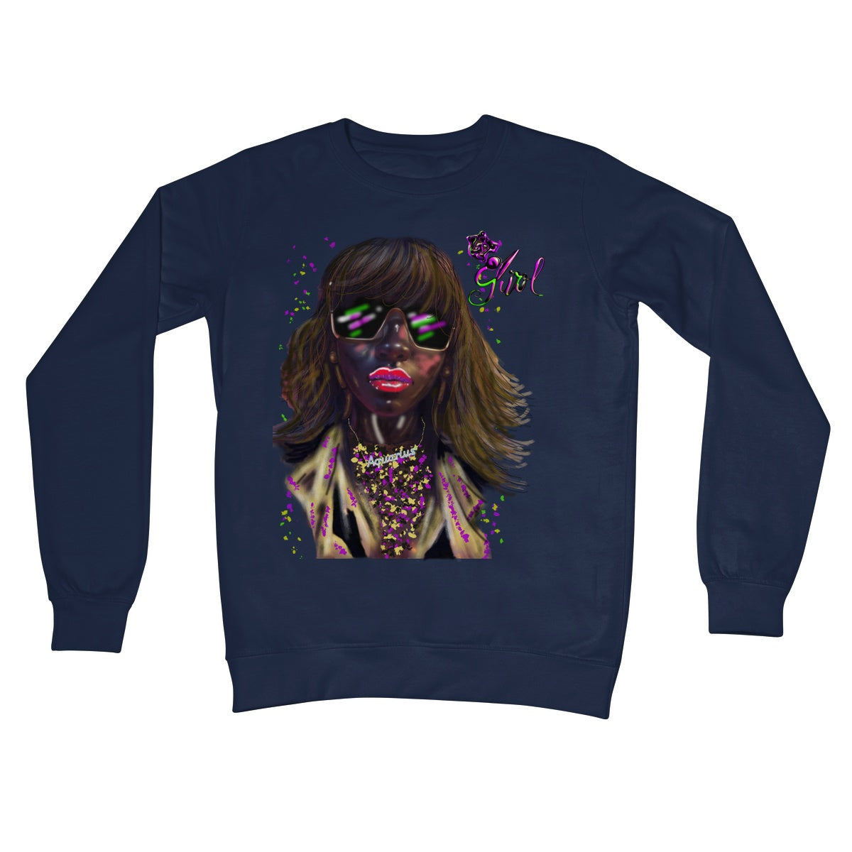 Lit Girl Collection: IT Girl Crew Neck Sweatshirt