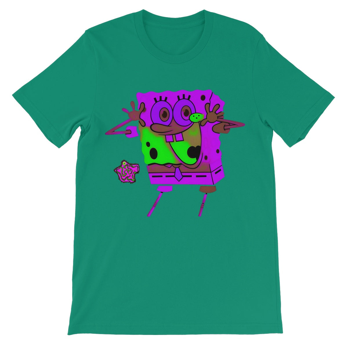 Test_Lit Happy SpongeBob Collection Unisex Short Sleeve T-Shirt