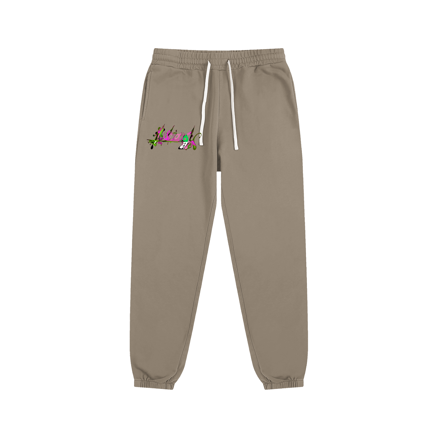 LIT Cream Rules Sweatpants
