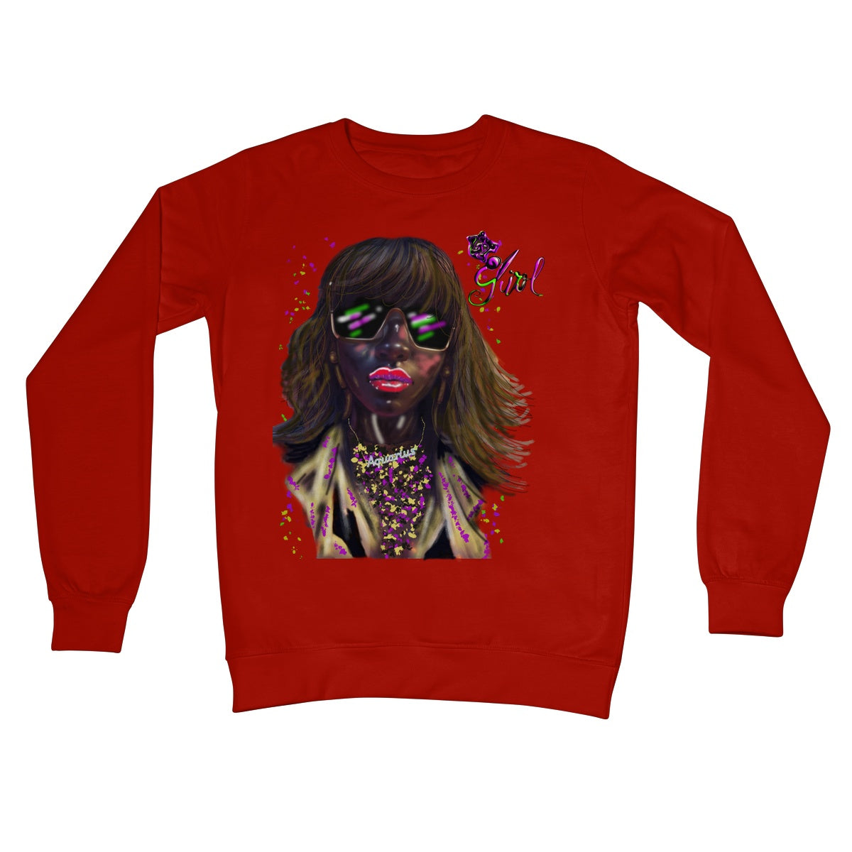 Lit Girl Collection: IT Girl Crew Neck Sweatshirt