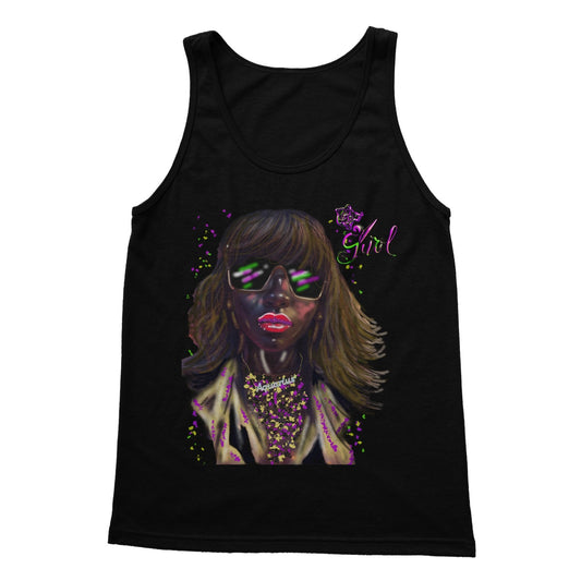 Lit Girl Collection: IT Girl Softstyle Tank Top