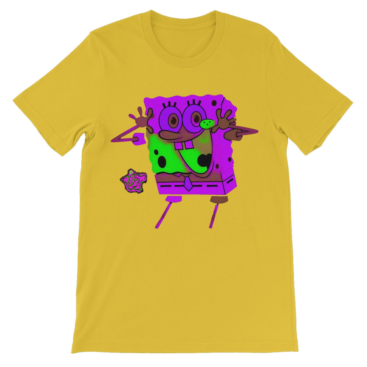 Test_Lit Happy SpongeBob Collection Unisex Short Sleeve T-Shirt