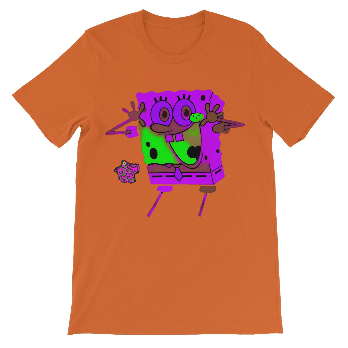 Test_Lit Happy SpongeBob Collection Unisex Short Sleeve T-Shirt