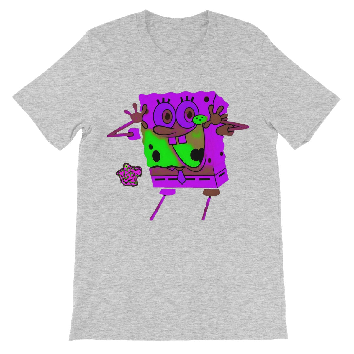 Test_Lit Happy SpongeBob Collection Unisex Short Sleeve T-Shirt